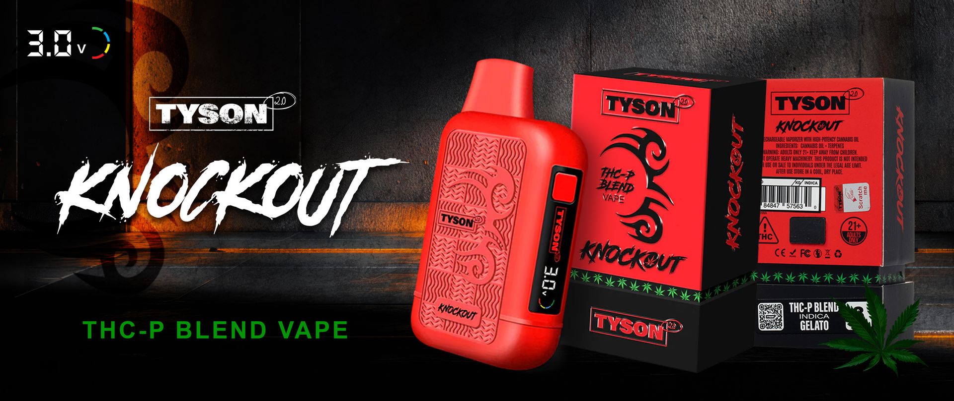 Tyson 2.0 Disposable Delta Knockout